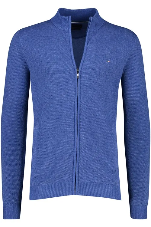 Portofino vest ml7 koningsblauw katoen