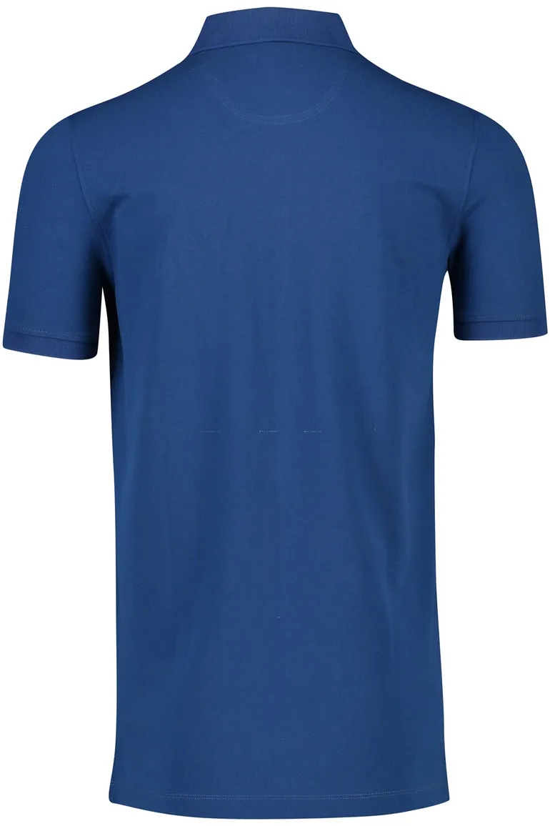 Portofino poloshirt blauw extra lang