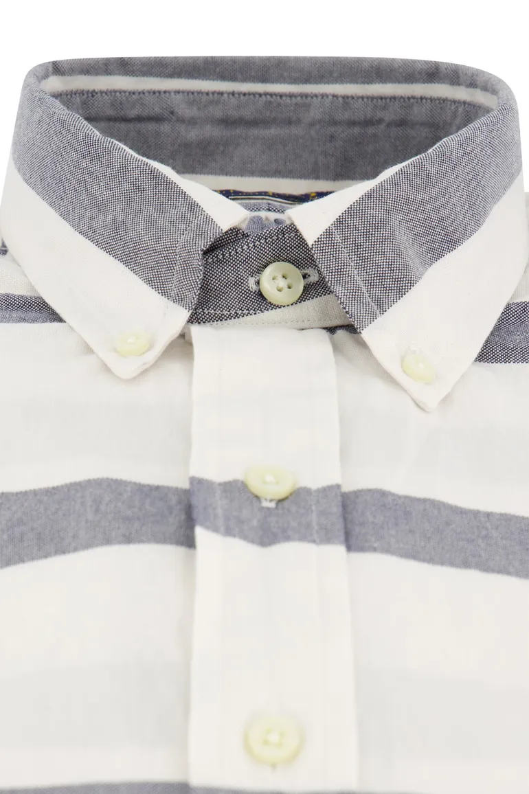 Polo Ralph Lauren overhemd grijs/wit gestreept