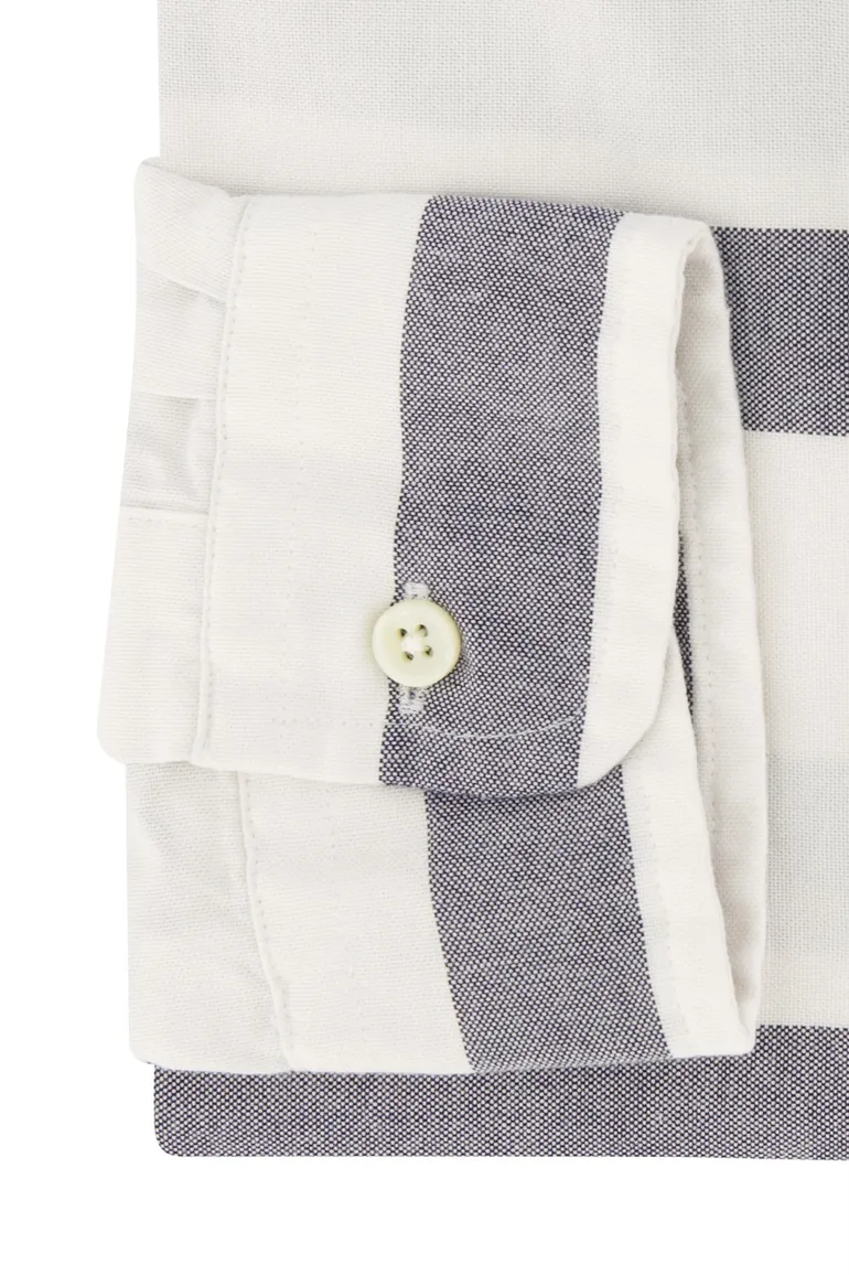 Polo Ralph Lauren overhemd grijs/wit gestreept