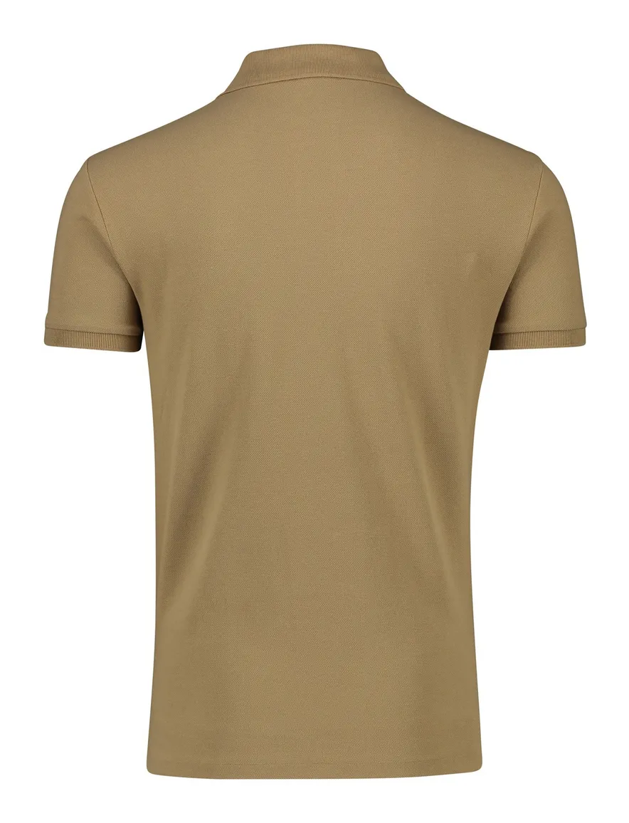 Polo Ralph Lauren polo camel big & tall katoen normale fit 2-knoops