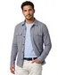 Born With Appetite casual overshirt normale fit grijs geprint