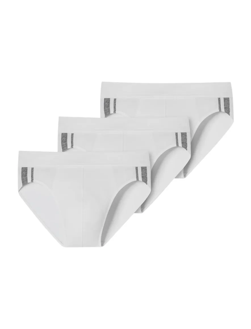 Schiesser 95/5 Rio-slip wit 3-pack