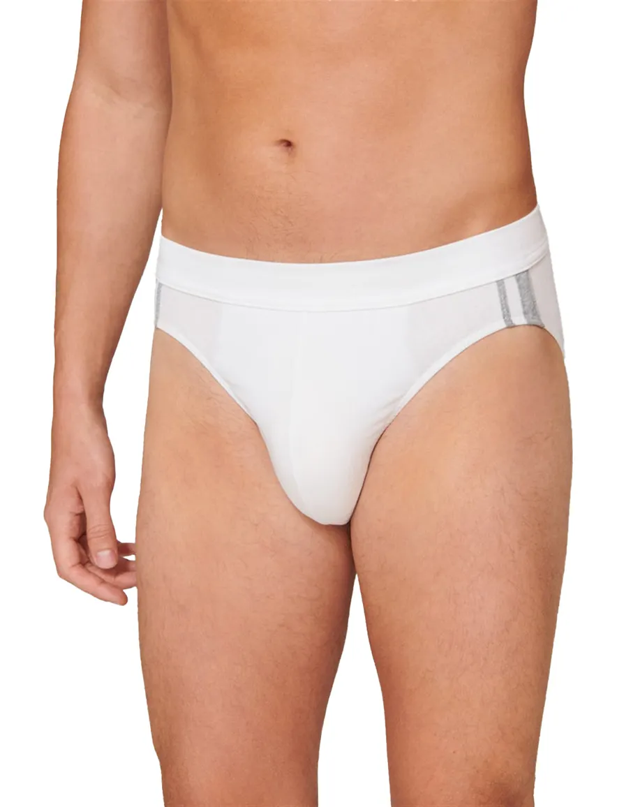 Schiesser 95/5 Rio-slip wit 3-pack