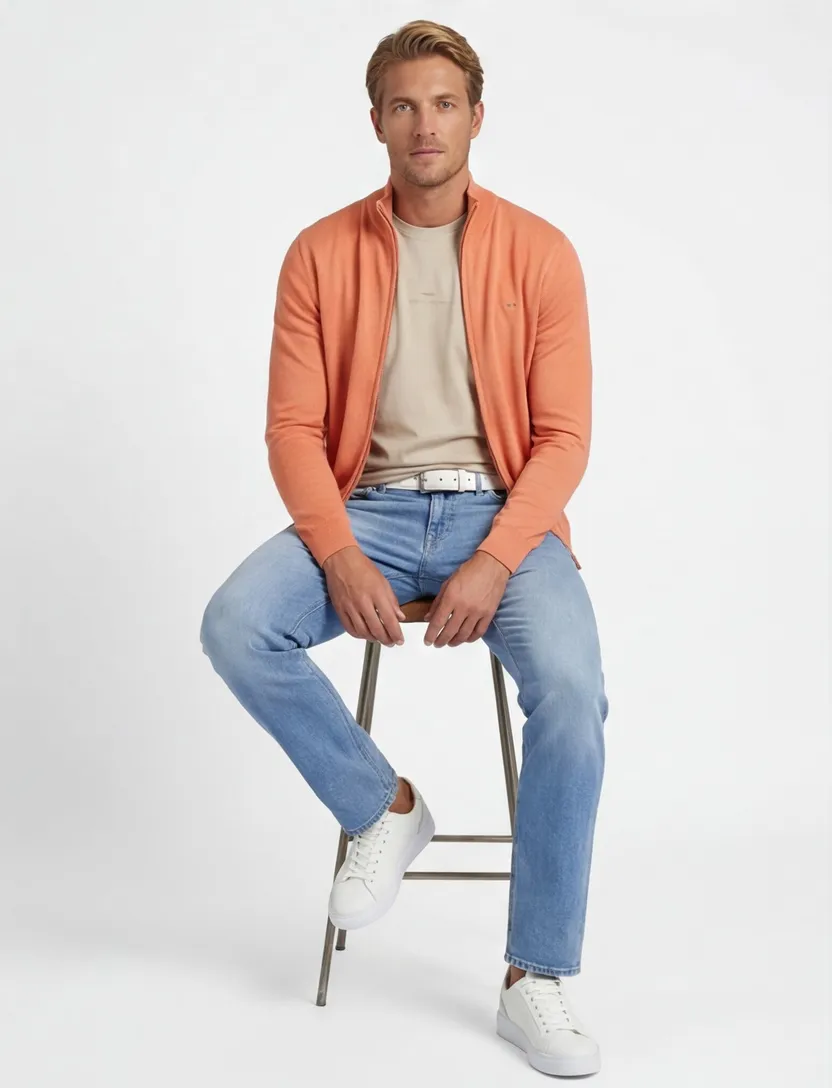 Portofino vest oranje Monza