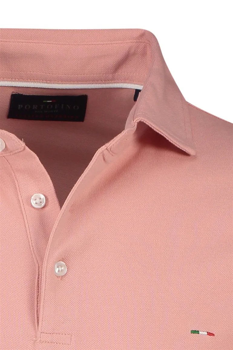 Portofino poloshirt Monaco roze