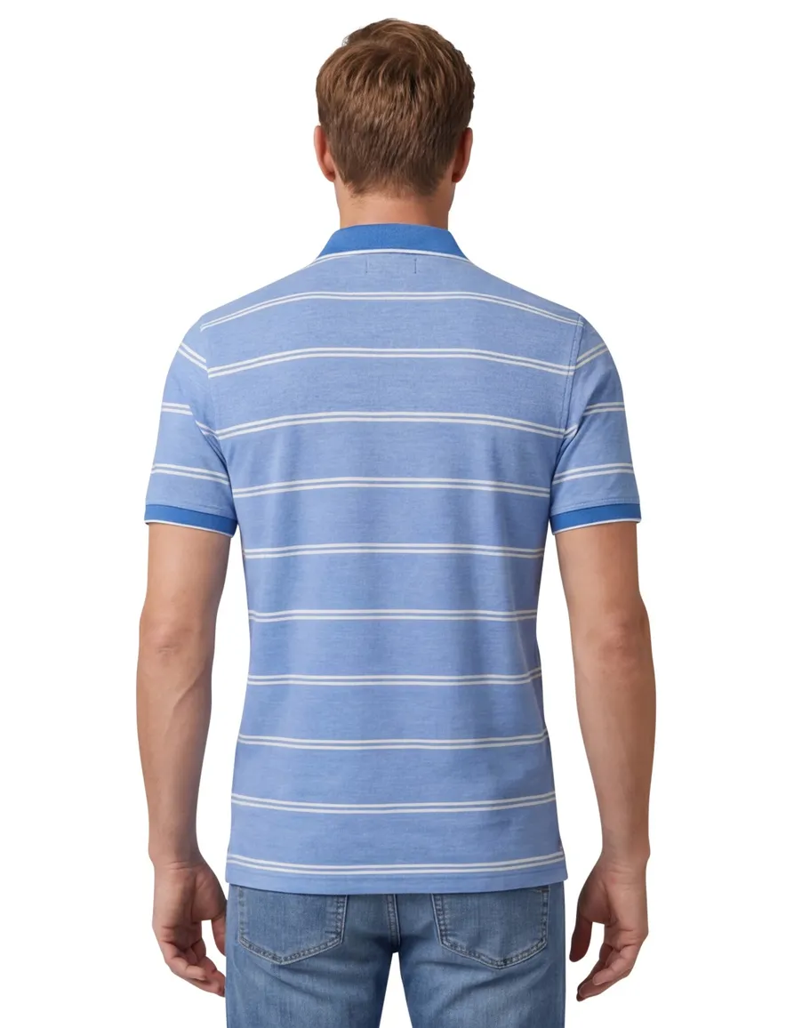 Poloshirt portofino Mugello Blauw gestreept
