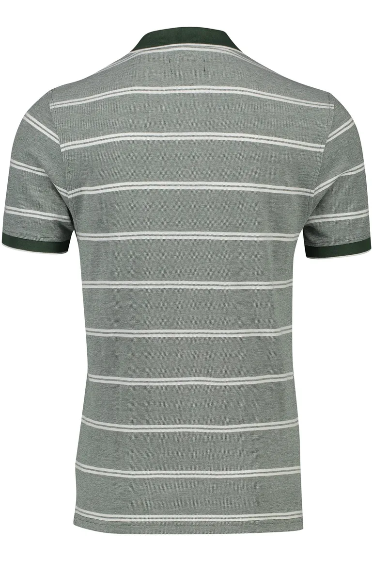Poloshirt portofino Mugello groen gestreept