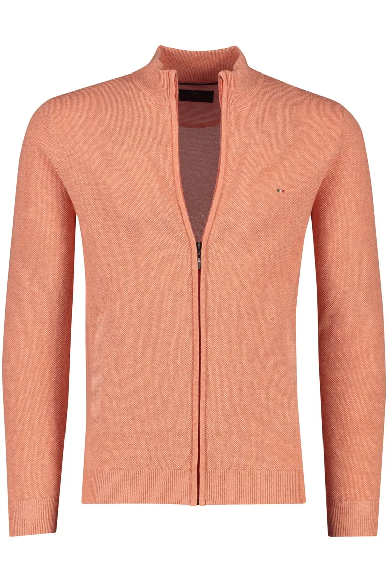 Portofino vest oranje effen