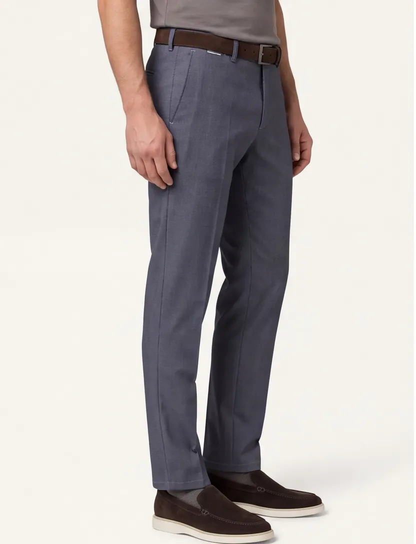 pantalon Brax blauw Modern Fit
