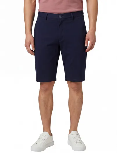 Brax Bermuda Brax normale fit donkerblauw