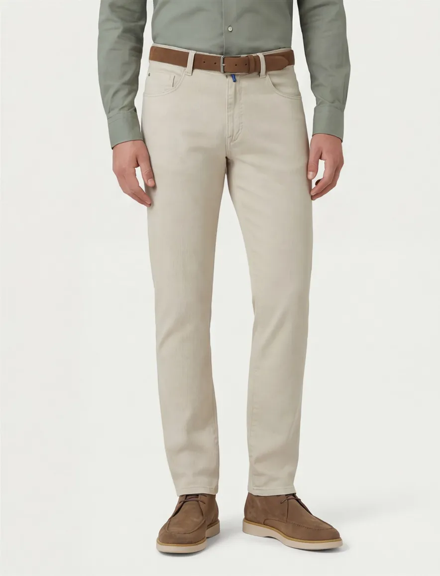 COM4 Swing Front broek 5-pocket beige