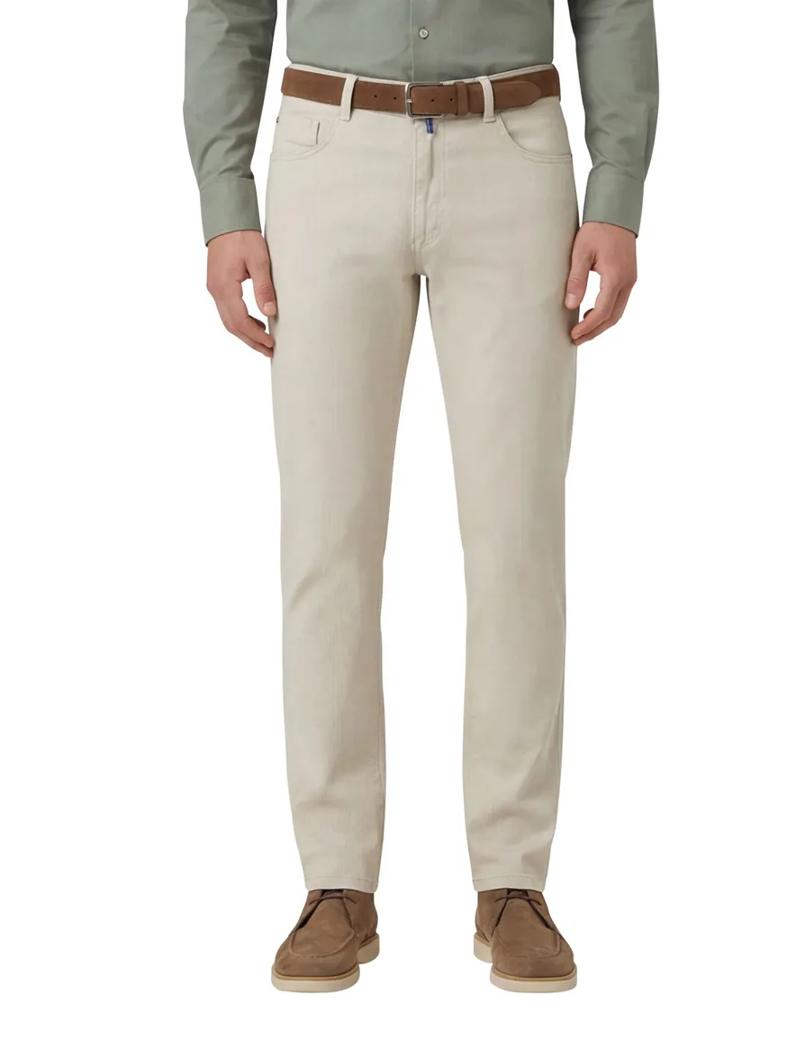 COM4 Swing Front broek 5-pocket beige