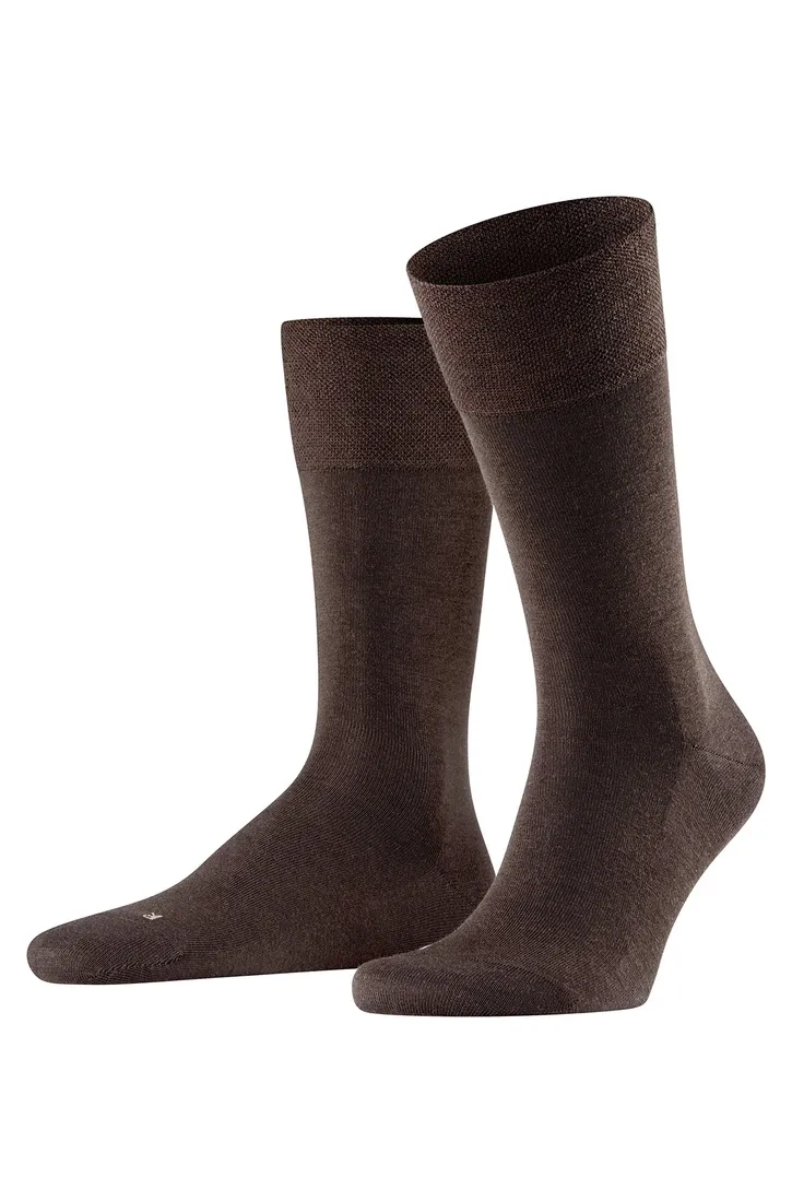 Falke sokken Sensitive Berlin bruin