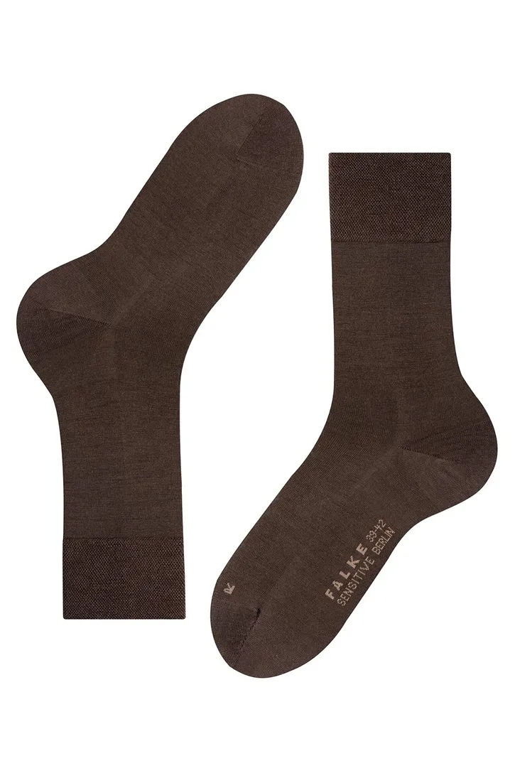 Falke sokken Sensitive Berlin bruin