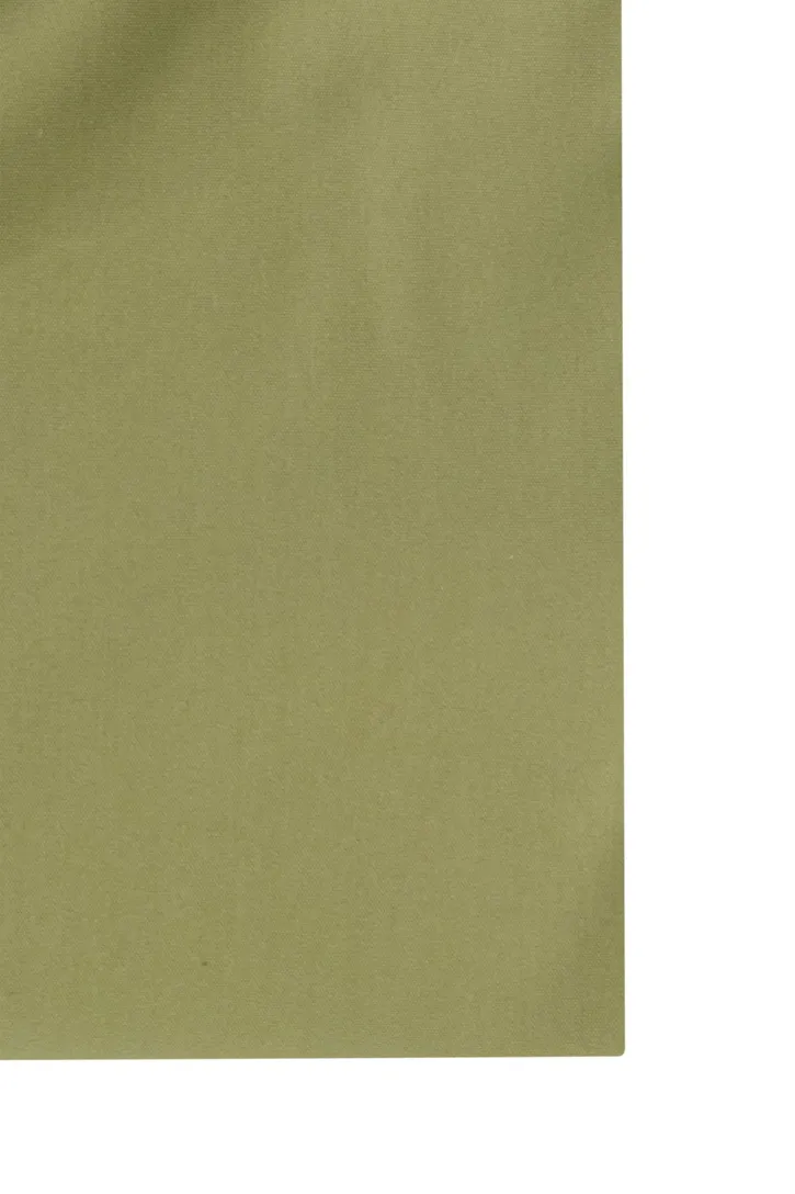 overhemd John Miller lichtgroen effen tailored fit