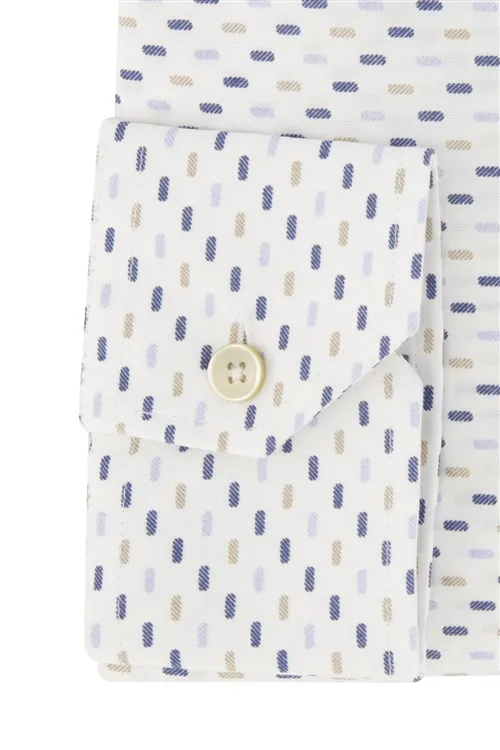 Ledub Shirt dress ml 7 Donkerblauw geprint
