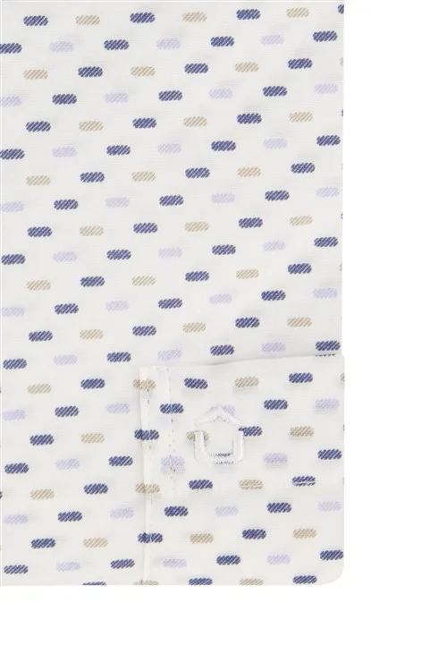 Ledub Shirt dress ml 7 Donkerblauw geprint