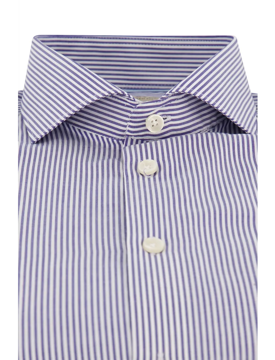John Miller overhemd donkerblauw Tailored Fit