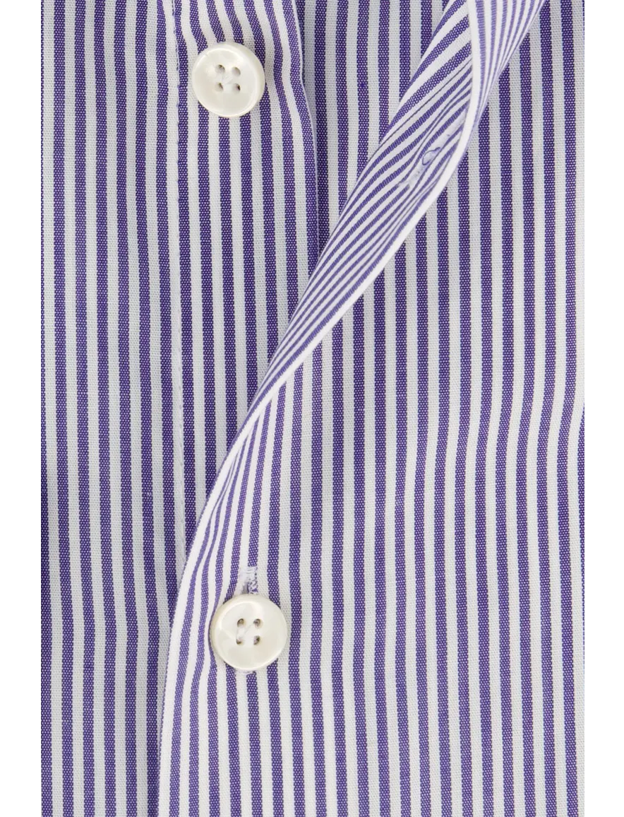 John Miller overhemd donkerblauw Tailored Fit