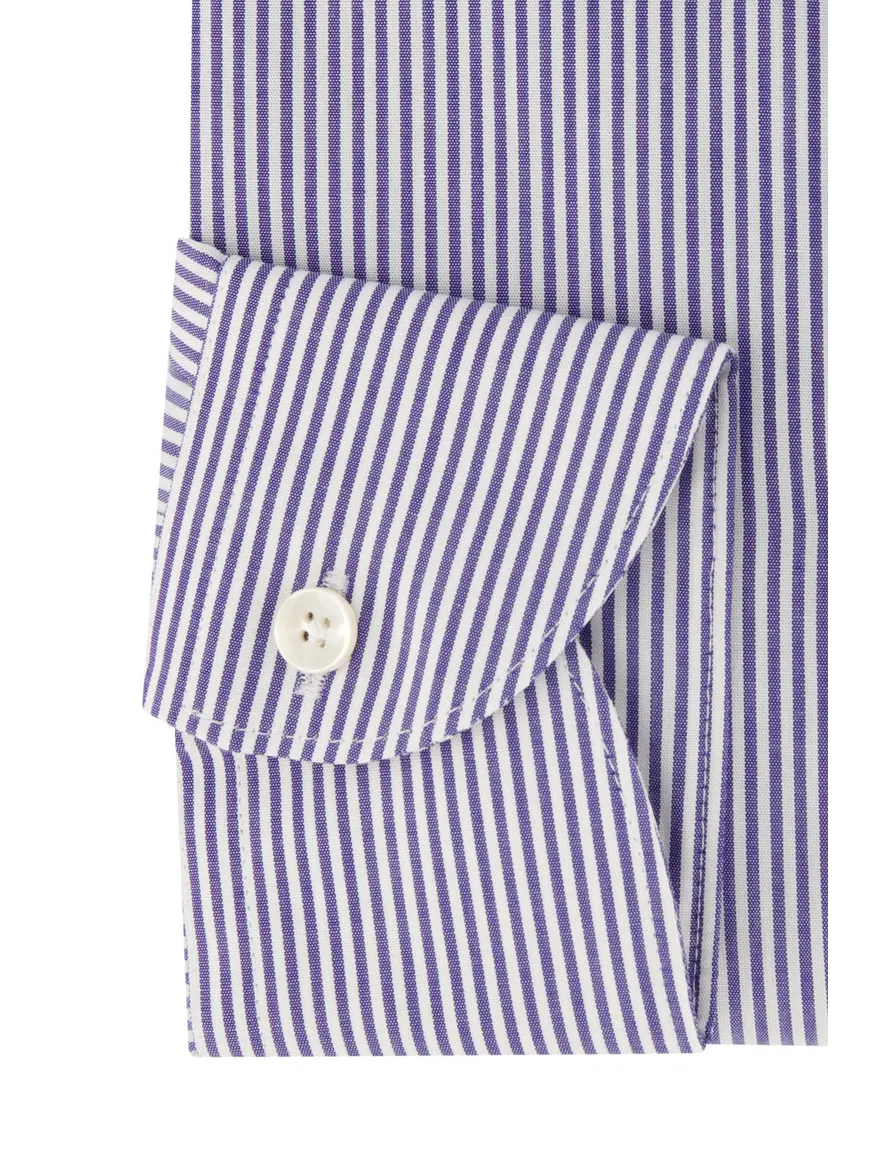 John Miller overhemd donkerblauw Tailored Fit