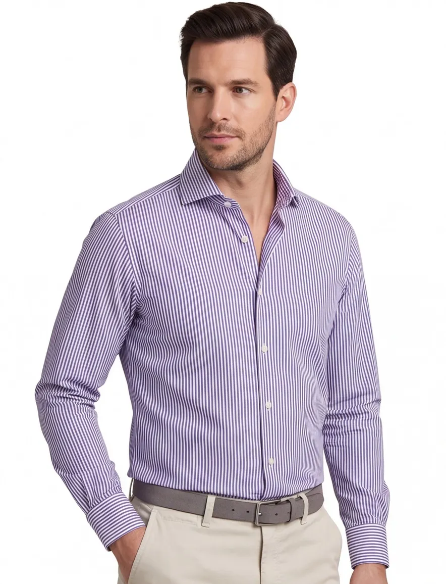 John Miller overhemd donkerblauw Tailored Fit