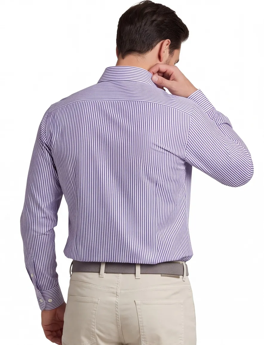 John Miller overhemd donkerblauw Tailored Fit