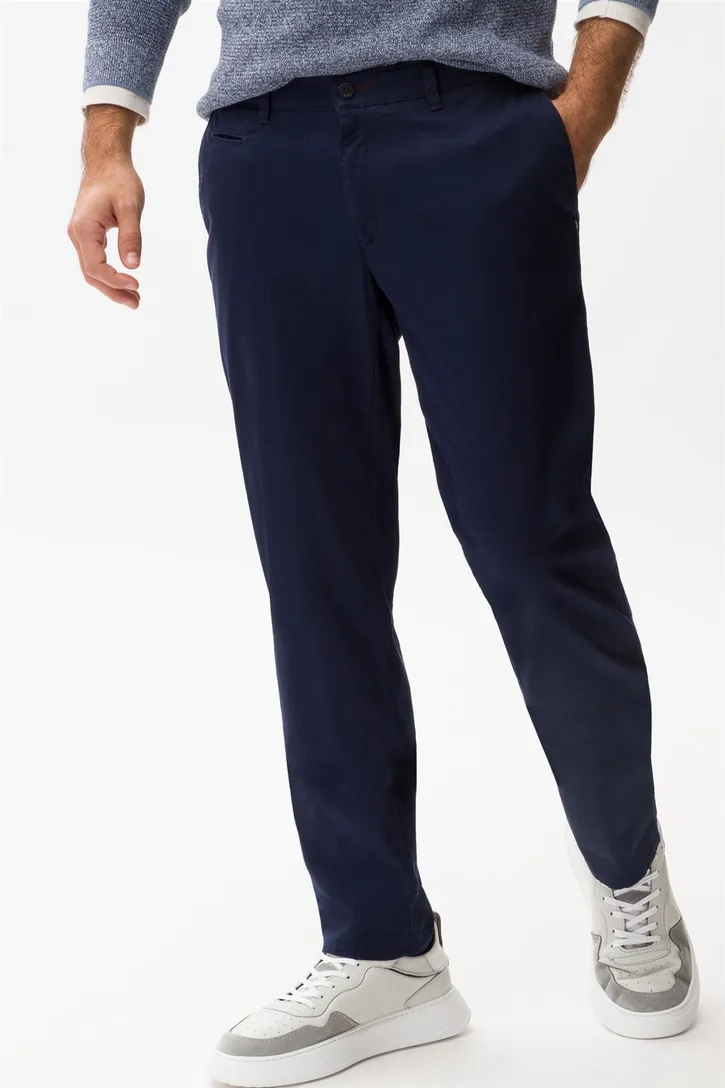 broek Brax donkerblauw zonder omslag