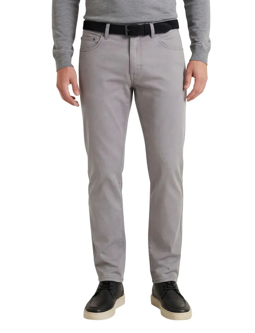 Pierre Cardin Antibes 5 Pocket grijs katoen