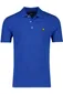 Lyle & Scott polo blauw effen katoen