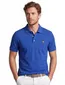 Lyle & Scott polo slim fit blauw effen