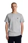 Lyle & Scott t-shirt grijs ronde hals