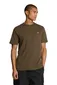 Lyle & Scott t-shirt groen ronde hals