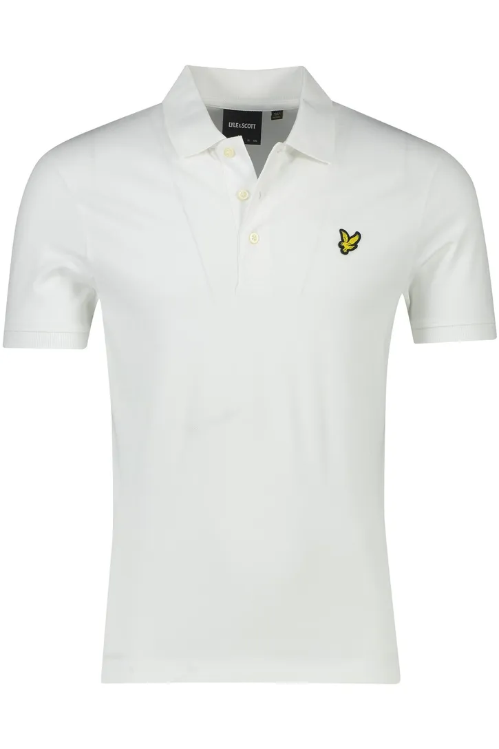 poloshirt korte mouw Lyle & Scott wit