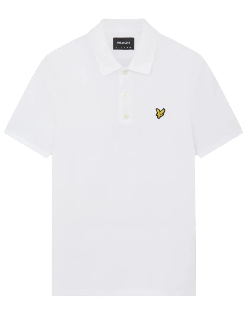poloshirt korte mouw Lyle & Scott wit