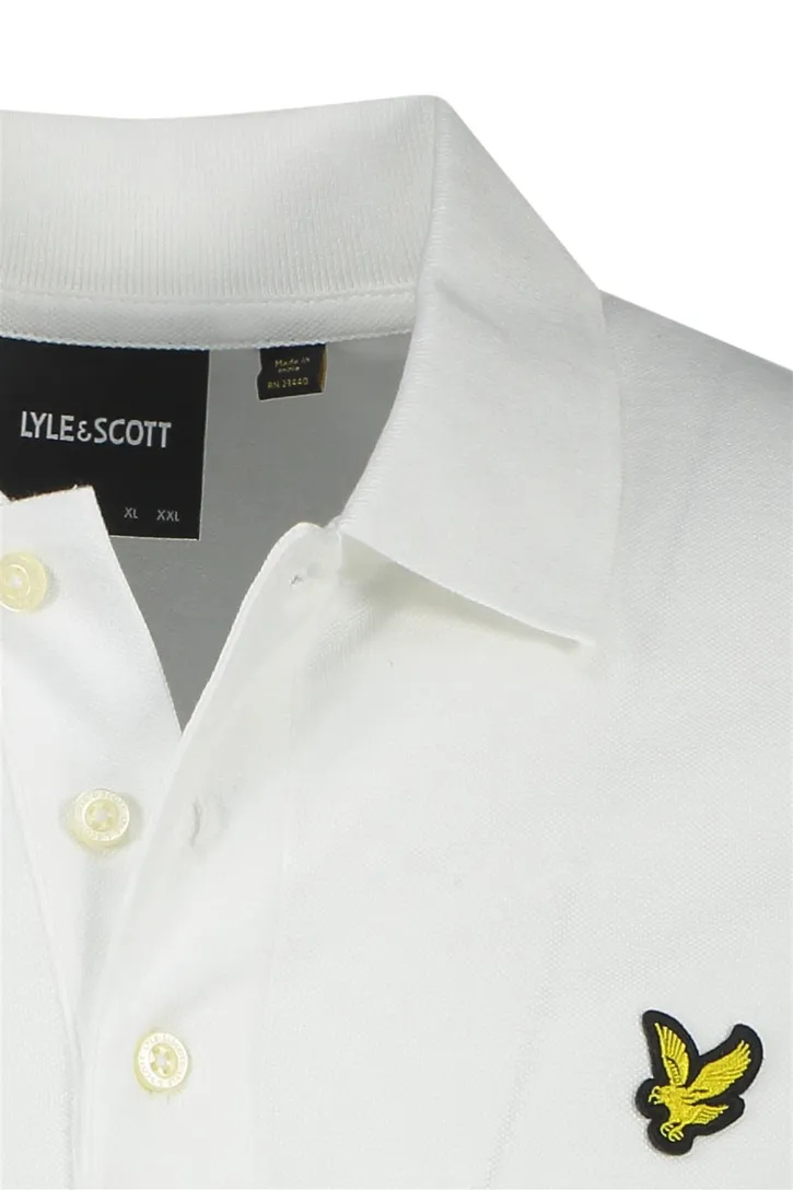 poloshirt korte mouw Lyle & Scott wit