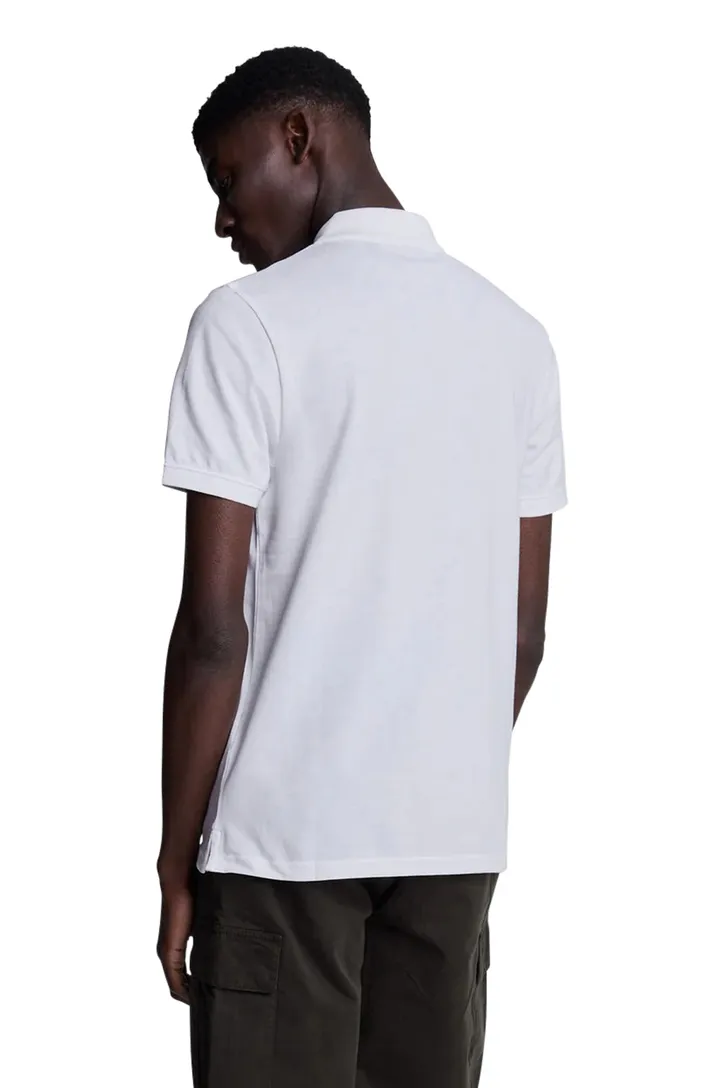 poloshirt korte mouw Lyle & Scott wit