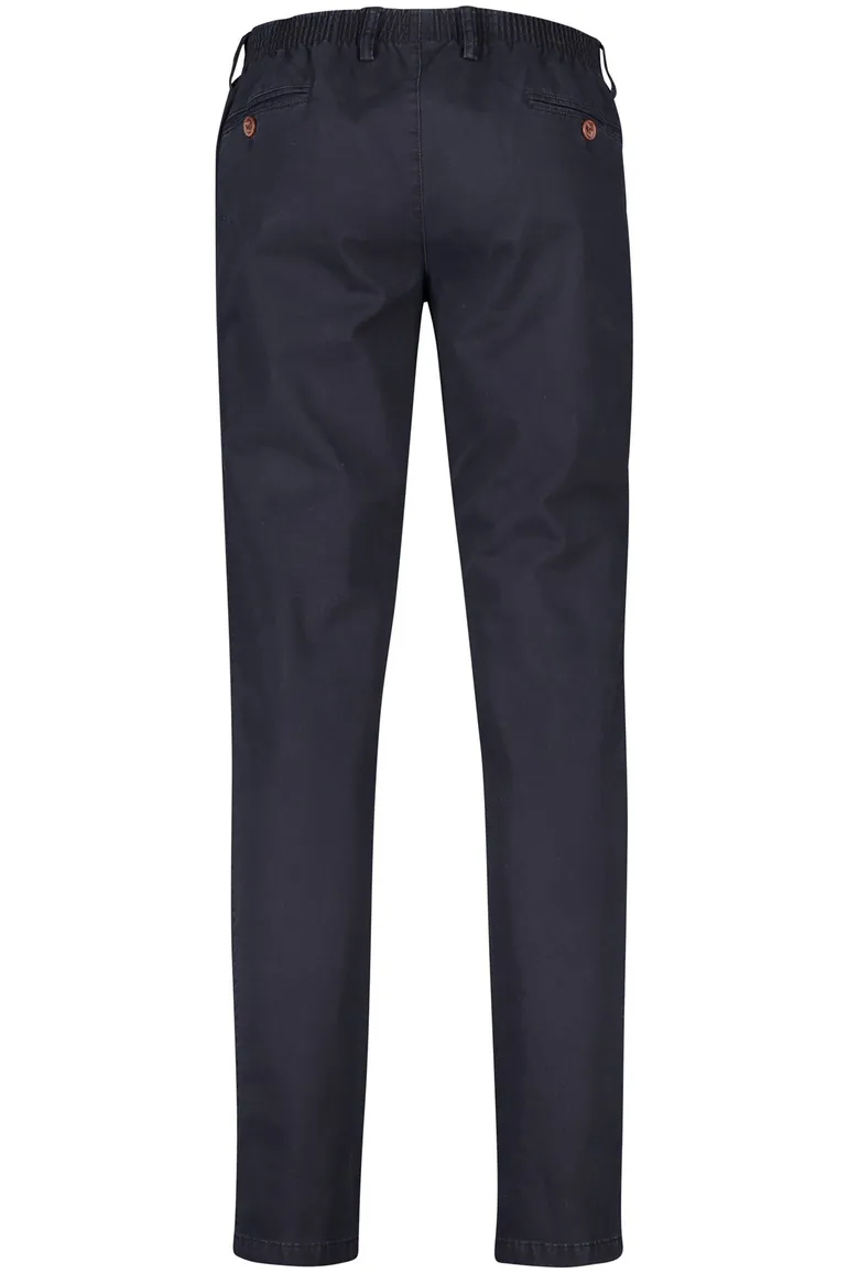 Com4 Herman chino donkerblauw