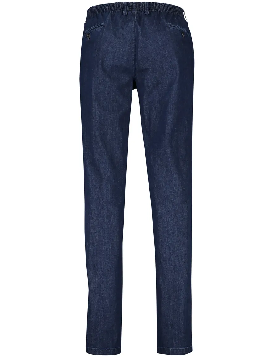 COM4 Herman demin broek elastische band