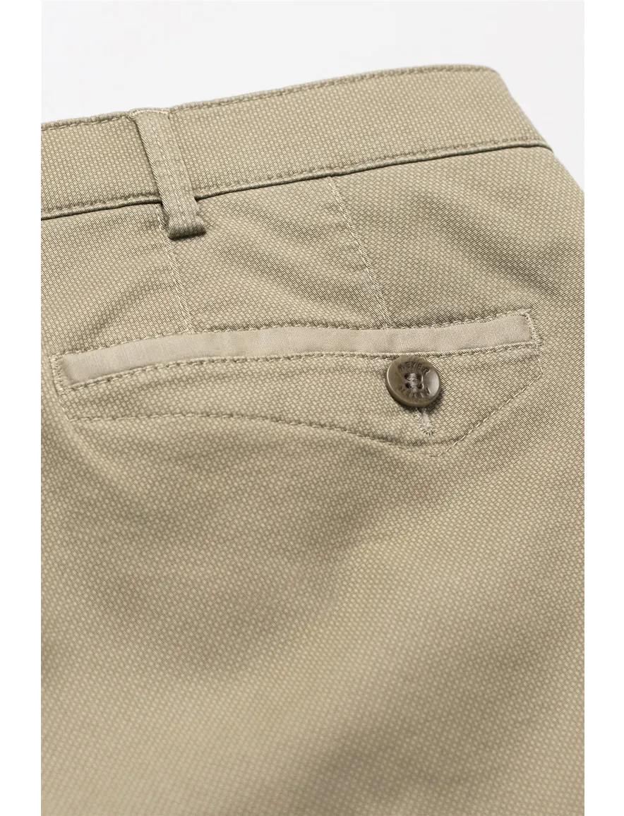 Meyer Pantalon bruin katoen