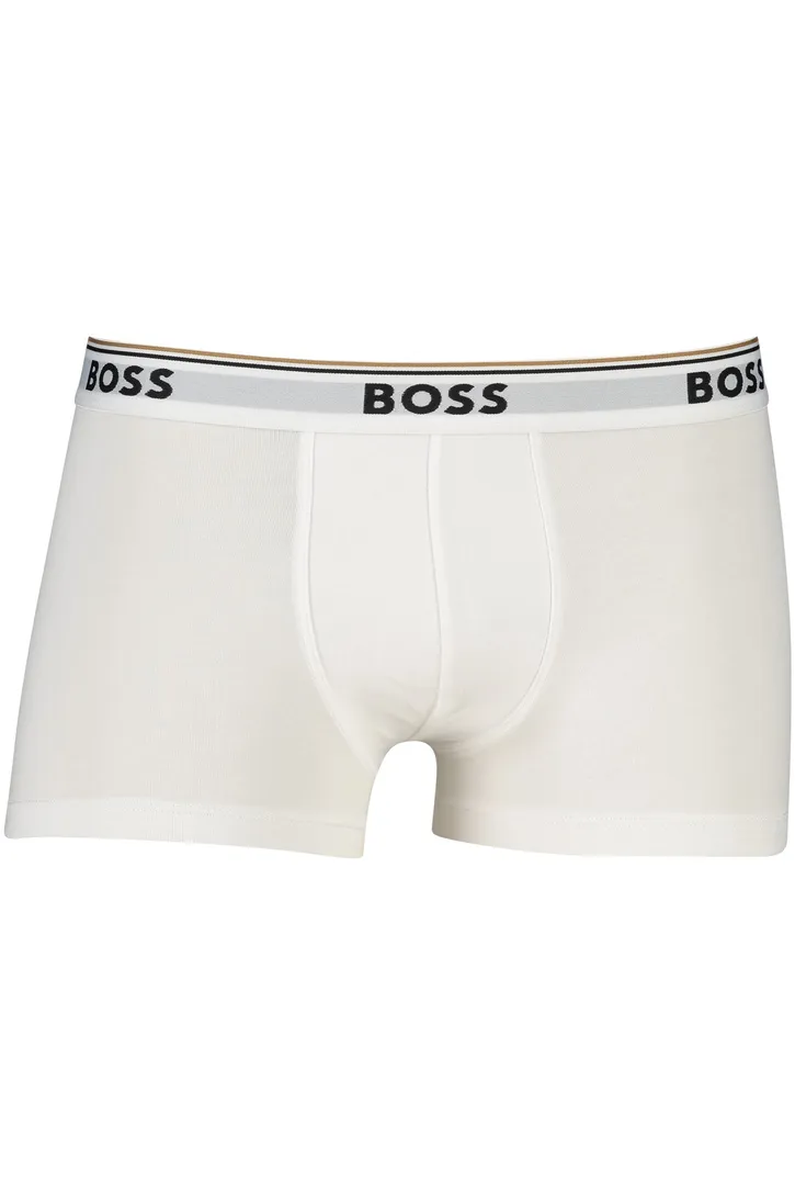 BOSS Black trunk boxershort zwart grijs wit 3-pack
