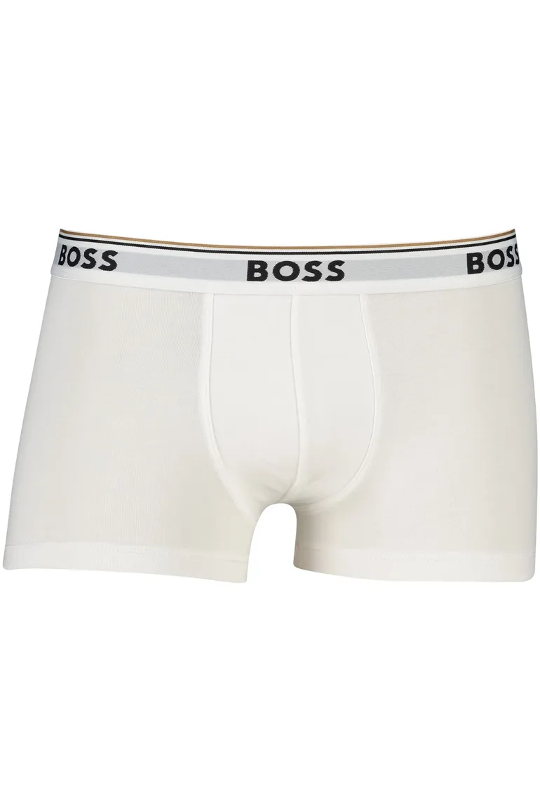BOSS Black trunk boxershort zwart grijs wit 3-pack