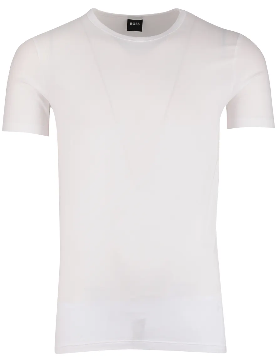 Boss Black TShirtRN 2P zwart katoen