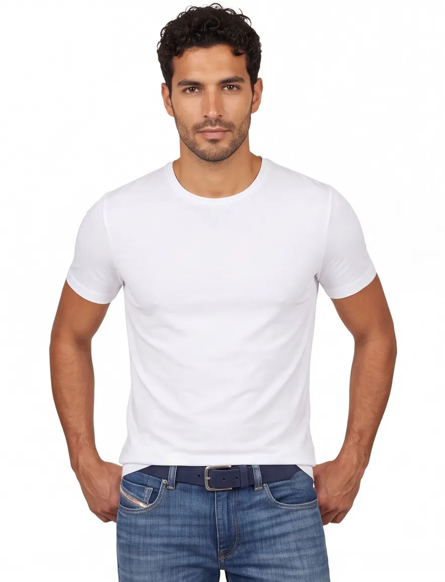 Boss Black TShirtRN 2P zwart katoen