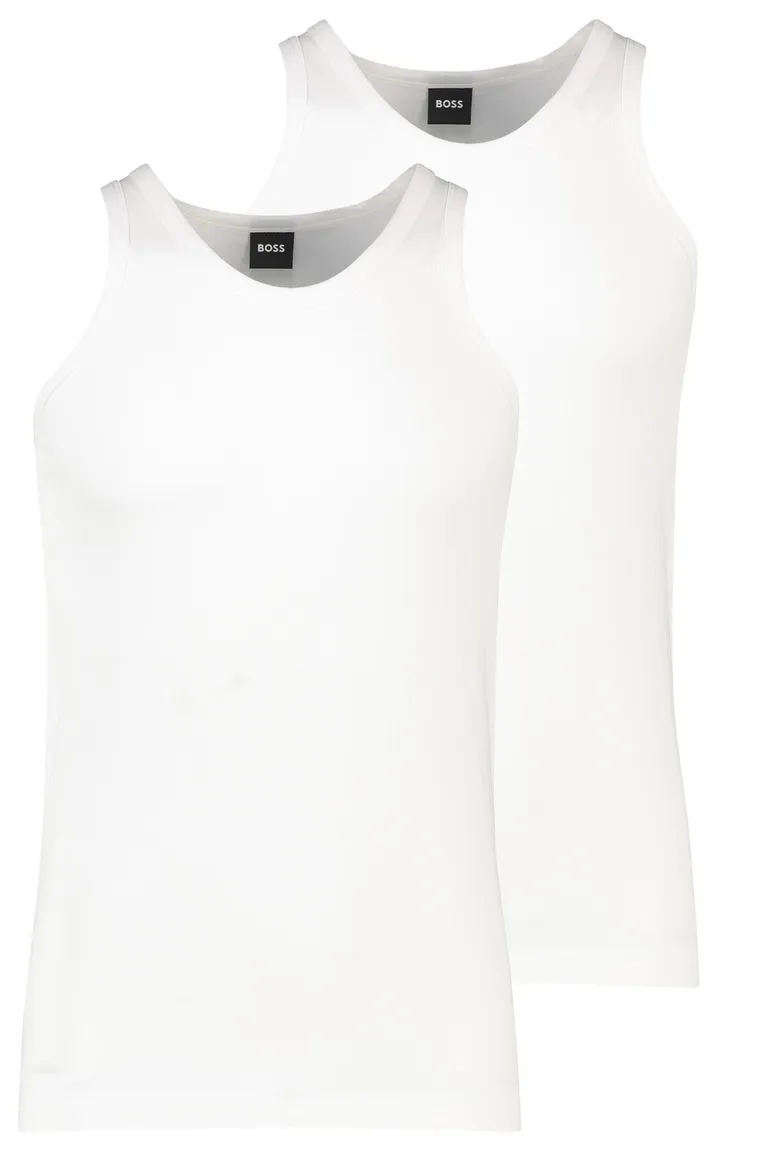 Hugo Boss Black tanktop wit slim fit
