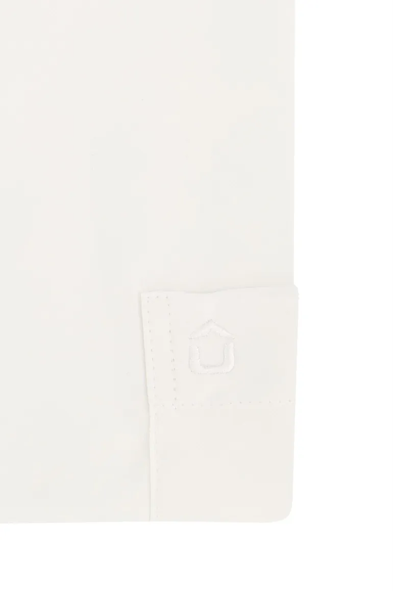 Zakelijk Ledub overhemd Modern Fit New wit uni