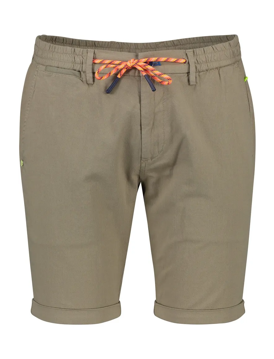 NZA korte broek khaki touwsluiting