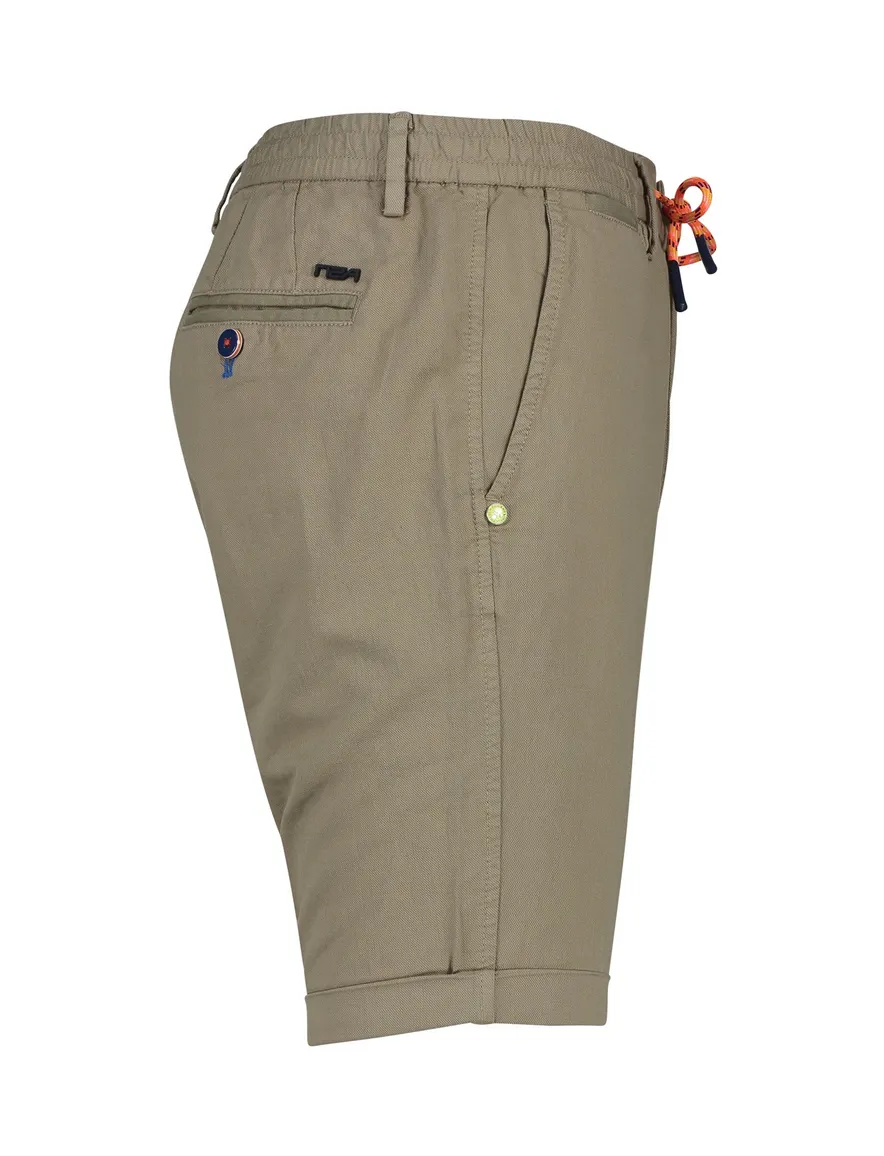 NZA korte broek khaki touwsluiting