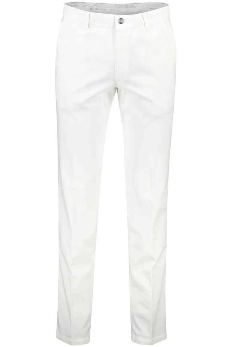 M.E.N.S. katoenen madison chino wit