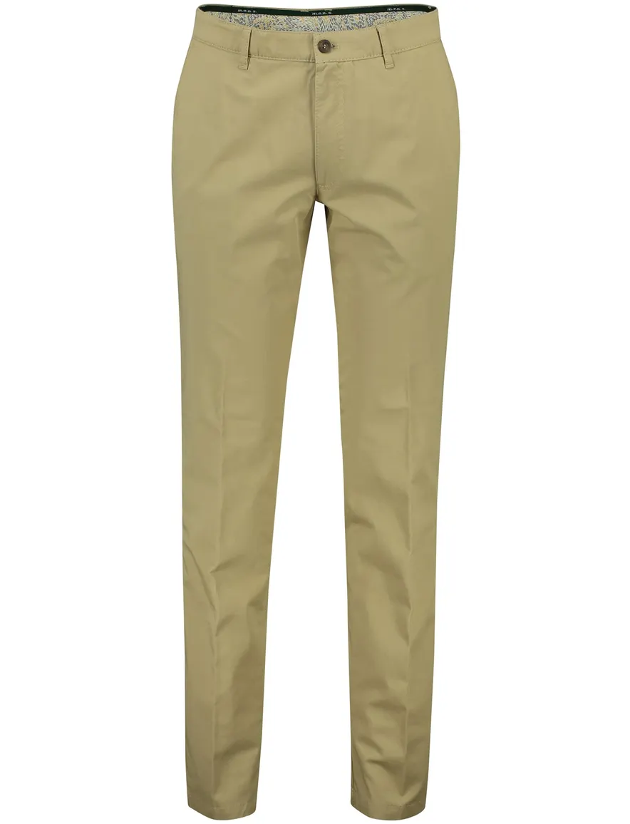 M.E.N.S. Madison U broek chino khaki katoen